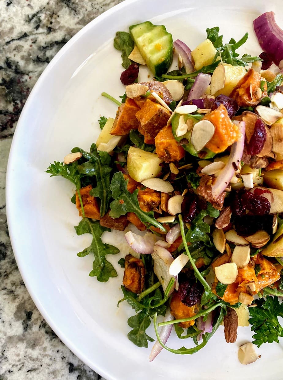 Sweet Potato Salad | Kathy's Vegan Kitchen